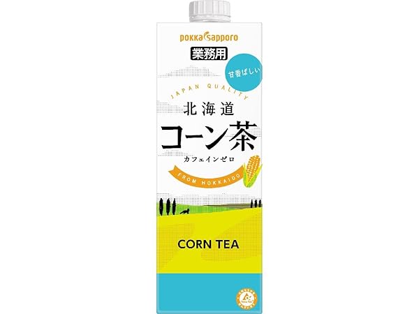 ポッカサッポロ飲料 業務用北海道コーン茶 1000ml×6本