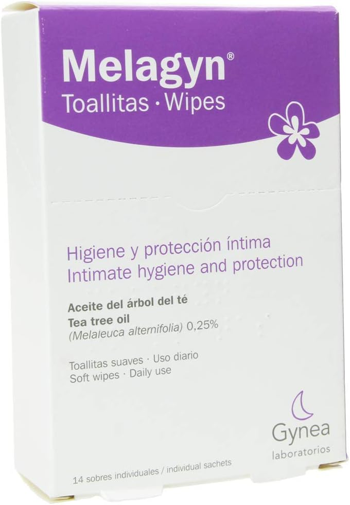 INDIVIDUAL ENVELOPES MELAGYN WIPES 14 U