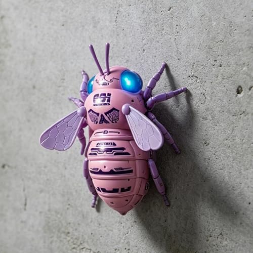 Voiture télécommandée abeille rechargeable grimpeuse yeux LED - 3
