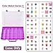 FULLCASE Case Compatible with 5 Surprise for Mini Brands Toys Series 1 2 3 4 Mystery Capsule Real Miniature Collectible Kit Storage for Littles, for Mini Mart Collection Organizer(Box Only) Purple