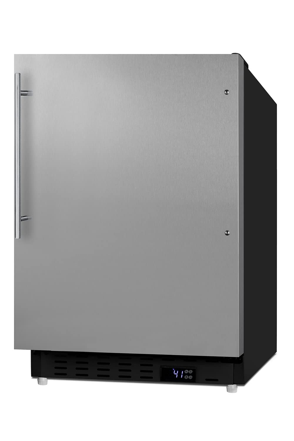 Summit Appliance Alr47bsshv 20" Wide Built-In All-Refrigerator, ADA Compliant, Adjustable Thermostat, 3.53 Cu.Ft Capacity, Removable Door Racks, Temperature Alarms, Automatic Defrost on Fridge.com - View 5