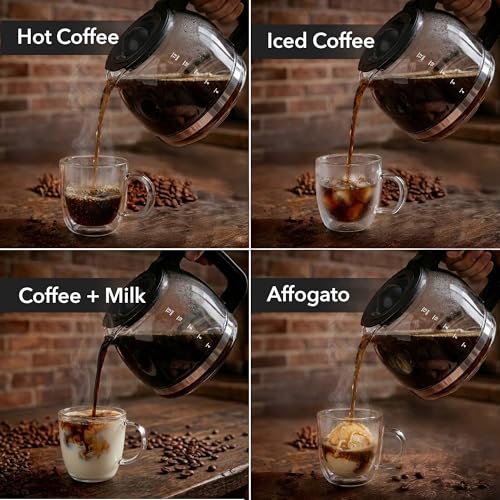 OVENTE 12-Cup Drip Coffee Maker
