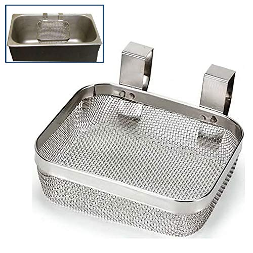 Universal ULTRASONIC Cleaning Basket (COARSE Wire MESH) Jewelry Watch Clock