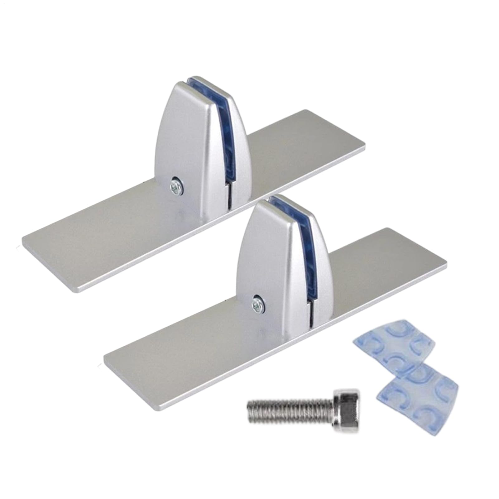 Soporte de metal para chimenea estable con clips ajustables de fijación