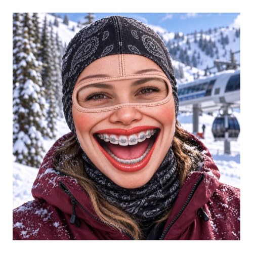 Funny Ski Mask Realistic Old Man Face Balaclava Halloween Costume for Men - image 2