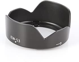 Komet Lens Hood for Canon EOS M100 M50 M6 M10 with EF-M 15-45mm f 3 5-6 3 is STM Lens Replaces Canon EW-53 Komet Lens Hood for Canon EOS M100 M50 M6 M10 with EF-M 15-45mm f 3 5-6 3 is STM Lens Replaces Canon EW-53