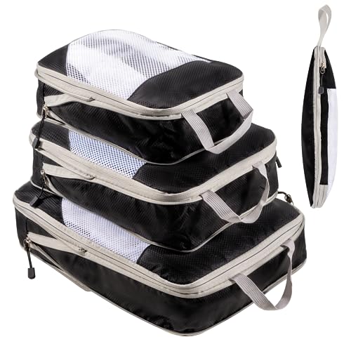 Organisateur Valise Rangement Valise Organisateur Sac de Compression Voyage Organisateur de Valise Imperméable Bagage Sac Compression pour Voyage Maquillqage...