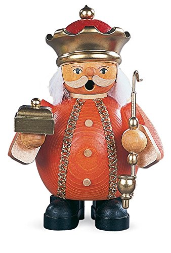 Les Trois manières Melchior Petit santon de crèche artisanale Rudolphs Schatzkiste 12x14cm