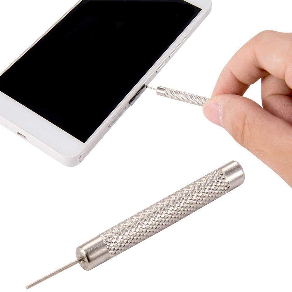 5 Spilli Per Espulsione SIM Universali Per IPhone E Smartphone, Argento