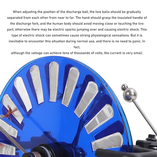 Machine de Wimshurst Pyhodi pour expériences de physique en classe