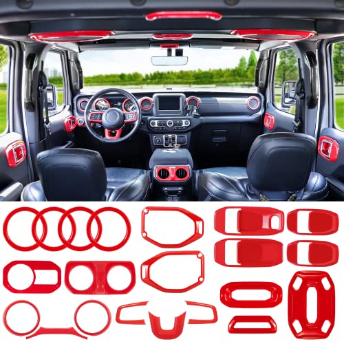 LAIKOU 21PCS Full Set Interior Decoration Trim Kit fit for ...