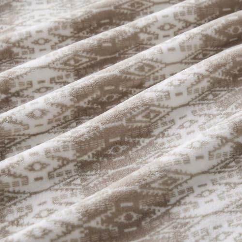 Eddie Bauer - Manta Sherpa Reversible para Cama o Sofá, 50 x 60 miniatura 4