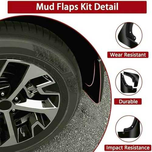 Image of 4Pcs Splash Guards Mud Flaps Guards Fender Mudguard Protector Accessories for Mazda CX-5 2022 2023 2024 2025
