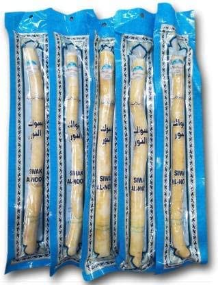 SayYes Natural Herbal Toothbrush Miswak Sticks | Eco Friendly Chewing Stick | Whiter, Fresher Breath | A Healthy Manual Toothbrush - Pack of 10-image-31