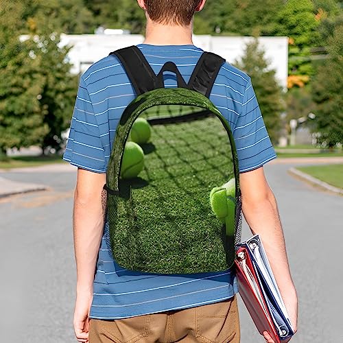 Sac à dos tennis en toile légère durable de 38,1 cm style moderne - 7