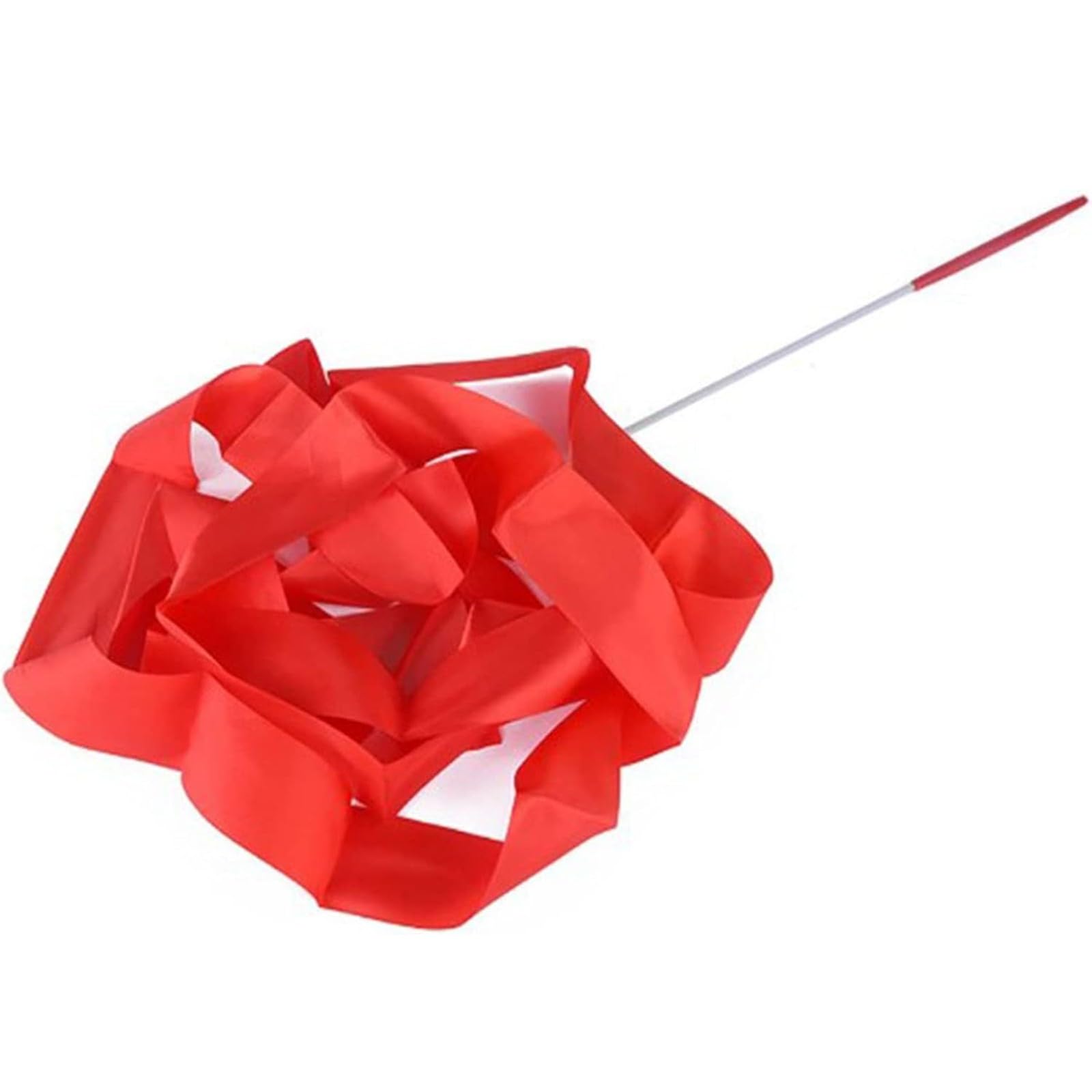# Ruban de danse 4 m pour gymnastique, art rythmique et ballet (rouge, taille unique)