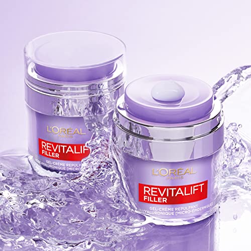 Soin Visage Gel Crème Repulpant Acide Hyaluronique Revitalift Filler 'oreal Paris Le Pot De 50ml - vue 8