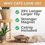 Accordion Cat Toy Scratcher – Cat Toys for Indoor Cats – Expandable Cat Cardboard Scratcher, Magnetic Reversible Interactive Cat Toy | LittleMitts - Image 2