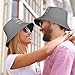 Generic Custom Bucket Hats for Men & Women Bulk Personalized Bucket Hat Add Your Text Picture Name Logo Fashion Custom Hats Customized Gifts Custom Bucket Hat for Walk Gray