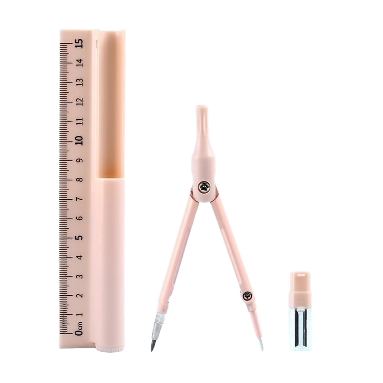 Hsioluted A 3 In 1 Multifunctional Compasses Ruler Nd Pencil Multitool For Students Engineers Nd Rtists Multipurpose Drawing Tool Straight Ruler With Pencil