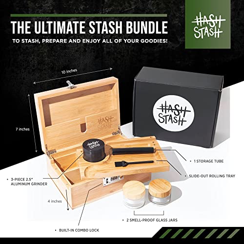 HASHSTASH - The OG Storage Box (Brown/Silver) - Image 3