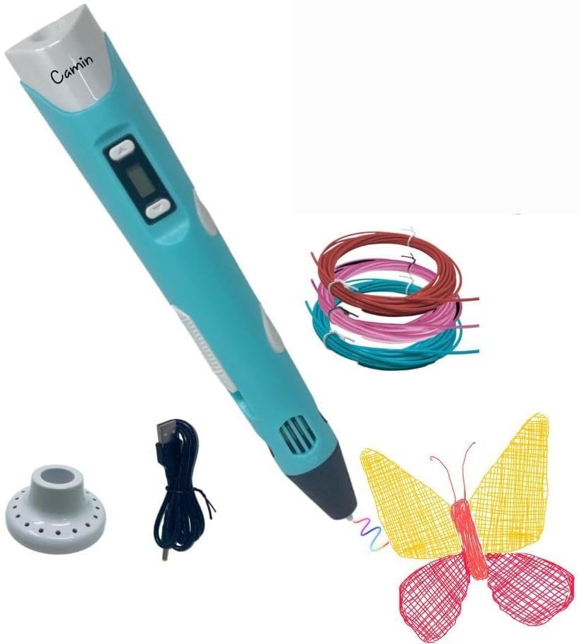 3D Printing Pen – Innovative Pen for Creative 3D Art and Design with Adjustable Temperature Control, LED Display, and Multiple Filament Compatibility for Art, Crafting, and Educational Projects-picture-26