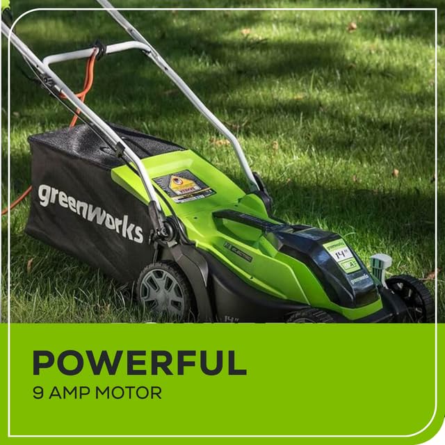 Greenworks 14-Inch MO09B01 Conclusion