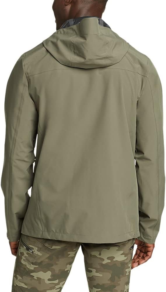 Eddie Bauer mens Cloud Cap Stretch 2.0 Waterproof Rain Jacket