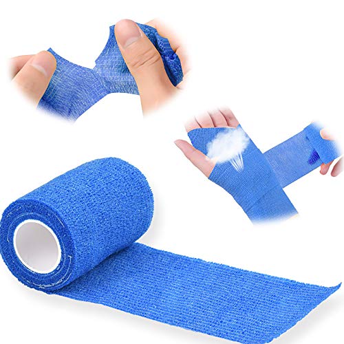 Jalan Zelfklevende bandage, fixeerband, dierenverband, elastische stretchband voor pols, verstuikingen en zwellingen, verschillende kleuren - Afbeelding 6