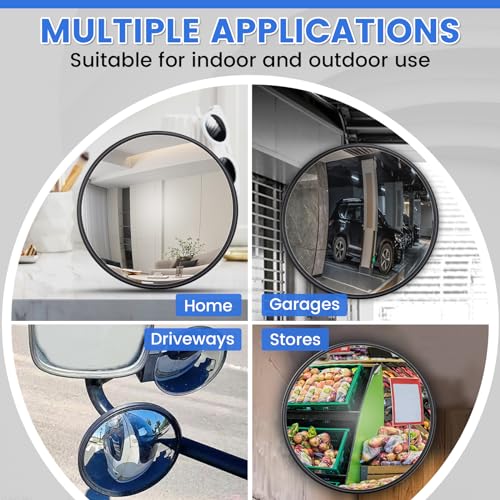 Miroir convexe de camion grand angle pour éliminer totalement les angles morts