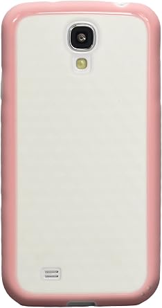 2108054941 Soft Cover for Samsung Galaxy S4 - Fiber - 1 Pack - Retail Packaging - White/Pink
