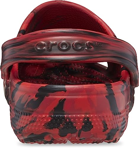 Image of Crocs Unisex Adult Classic Marbled Tie-dye Clogs