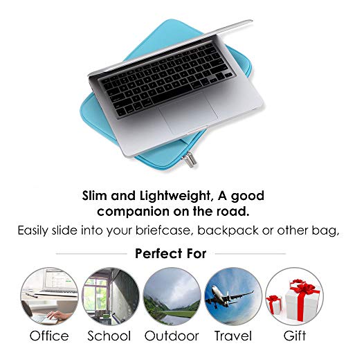 Docooler B2015 Bolsa de laptop macia com zíper 11