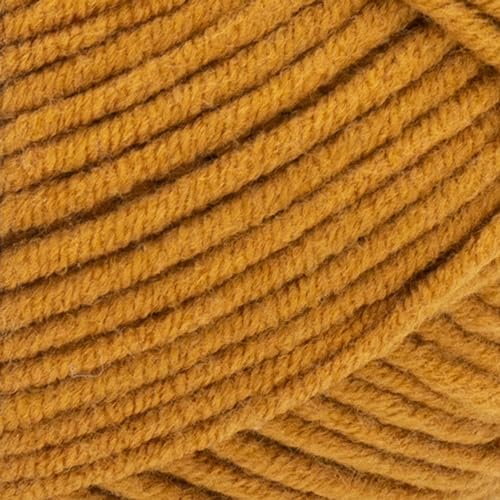Image of Lion Brand Yarn Made with Love The Cottony One Yarn for Crocheting, Knitting, and Crafts, Flaming Amber, 1 Pack