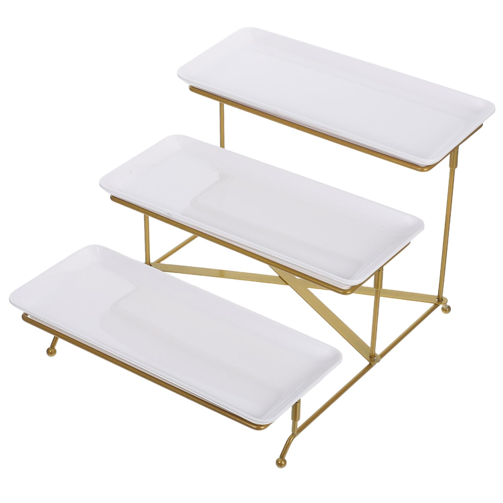 Dessert Stand, White Dessert Stand for Cupcakes - gant Serving Platters & Food