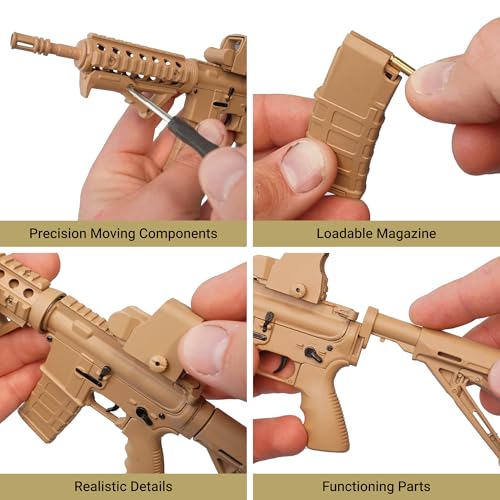 Miniatura GOAT GUNS AR-15 Coyote 1:3 Metal miniatura 4