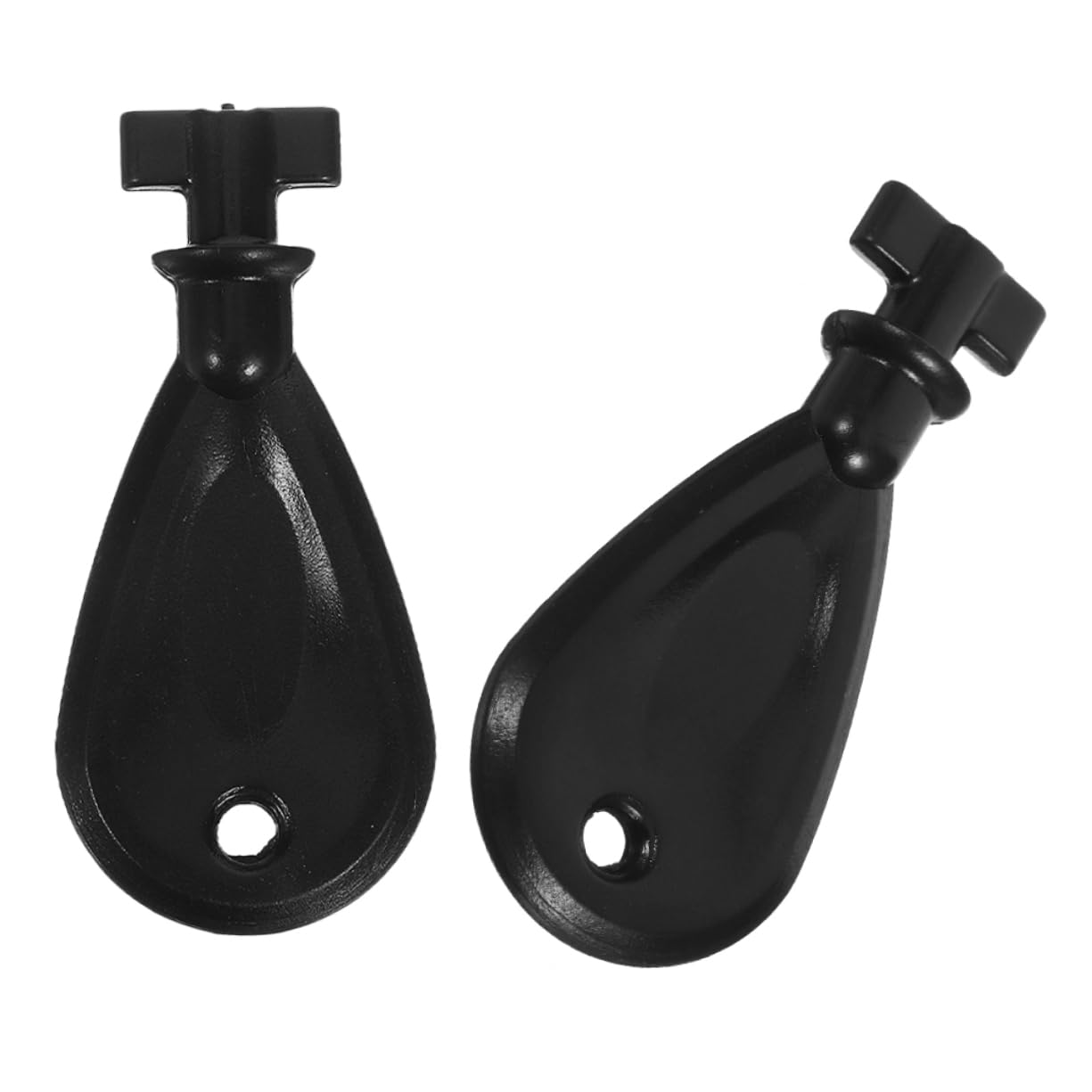 CIYODO 2pcs Tissue Box Tissue Dispenser Key Paper Towel Keys Paper Towel Key Replacement Bathroom Key Waffle Dispenser Key Dispenser Key Replacement Waffle Toilet Paper Key Black Abs