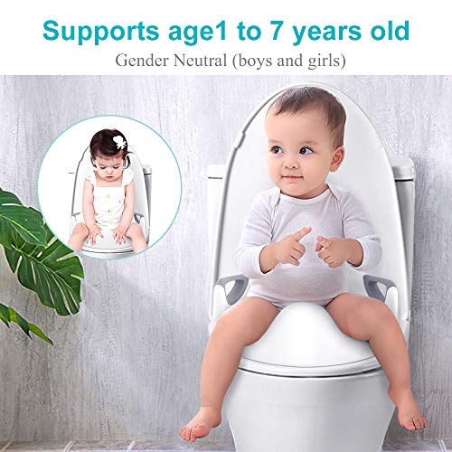 Wimaha Wc-bril voor kinderen, baby potty training, toilettrainer, toiletbril voor jongens en meisjes, geavanceerde serie… - Afbeelding 3