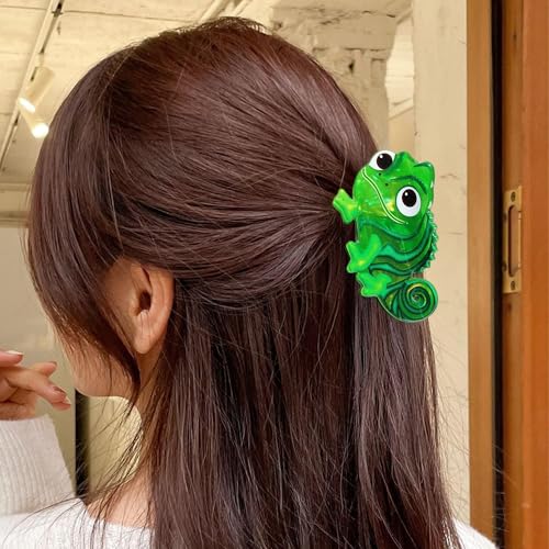 Pinza para cabello con diseño de camaleón miniatura 4