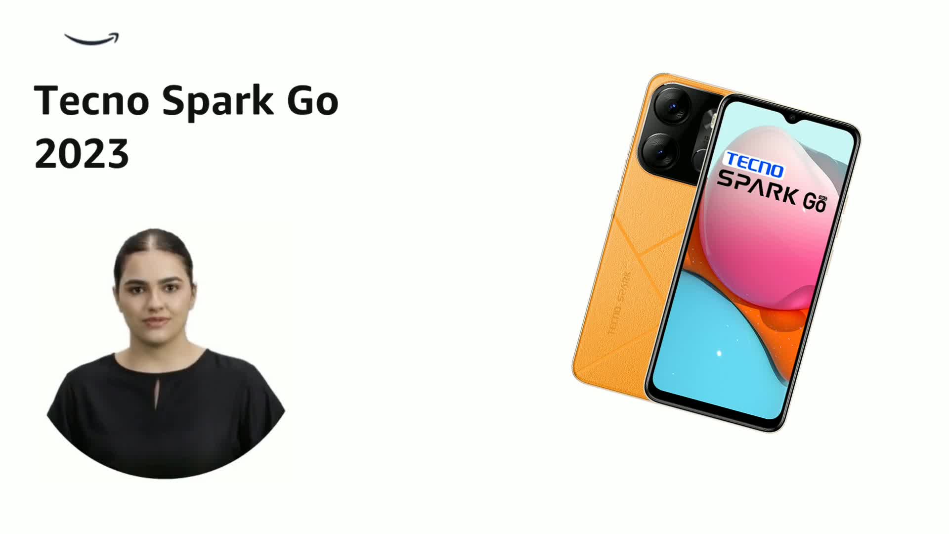 TECNO Spark Go 2023 (Energetic Orange, 3GB RAM,64GB Storage