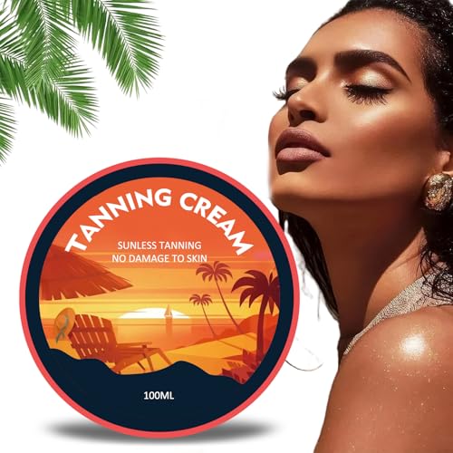 EHIOG Acelerador de Bronceado 190 ml – Crema Corporal para Bronceado Natural e Intenso, con Ingredientes Para Sol y Solárium
