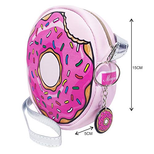 Bolsa Infantil Donuts Rosa, Magicc