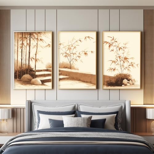 Affiche paisible tranquille zen pour transformer un salon stressant