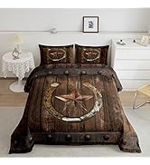 Dinosaur & Palm Tree Duvet Cover Set - Twin Size, 2-Piece With Pillowcase, Wildlife Theme Bedding