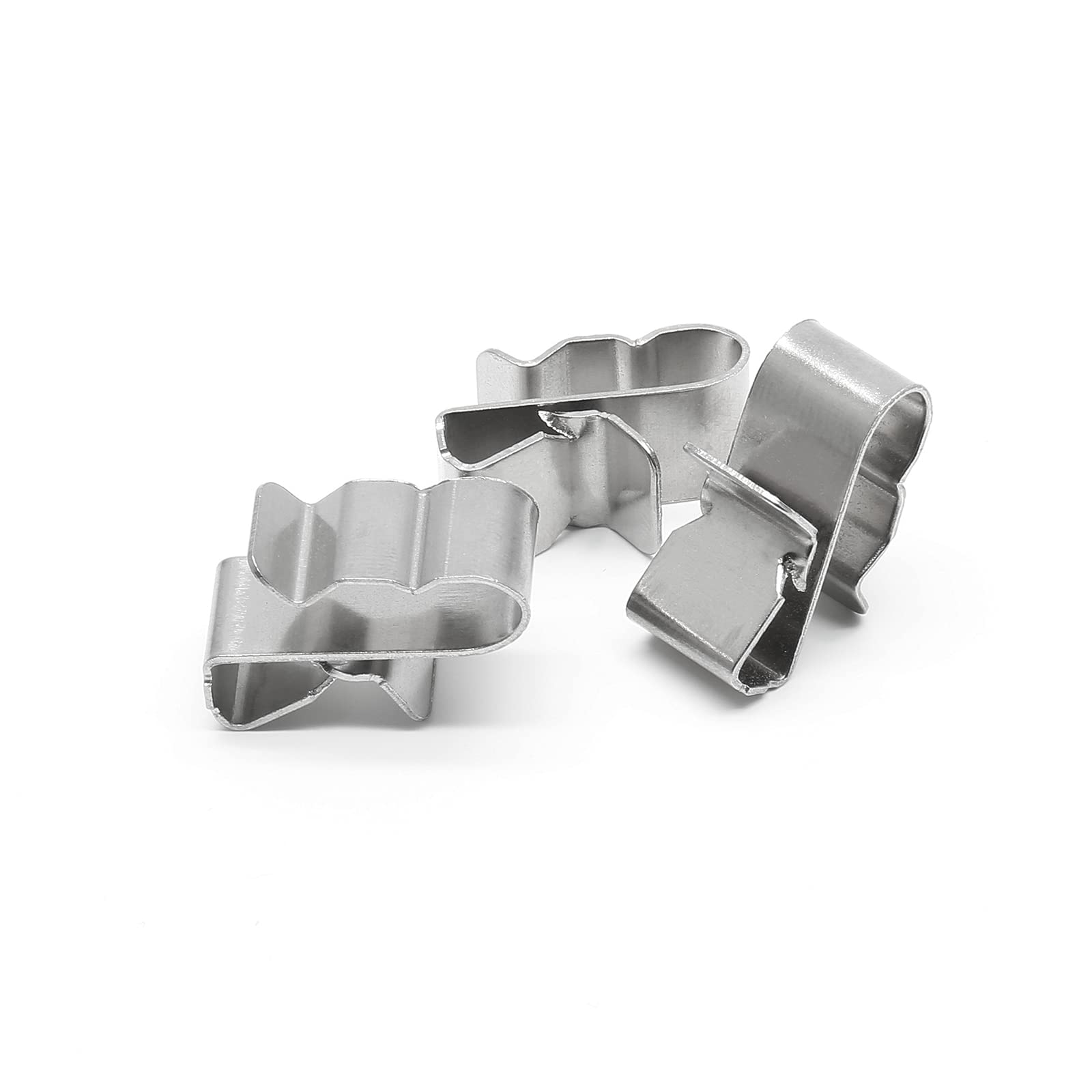 Truem 50 Stück Anhänger Draht Clips Edelstahl, Photovoltaik Kabelclips Truem 50 Stück Anhänger Draht Clips Edelstahl, Photovoltaik Kabelclips
