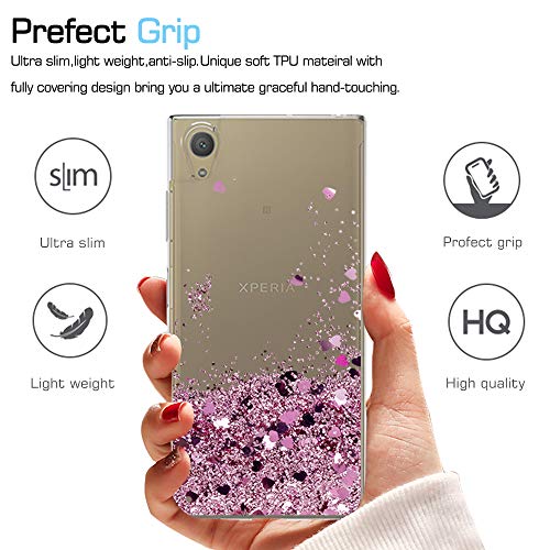 LeYi Custodia Sony Xperia XA1 Plus Glitter Cover