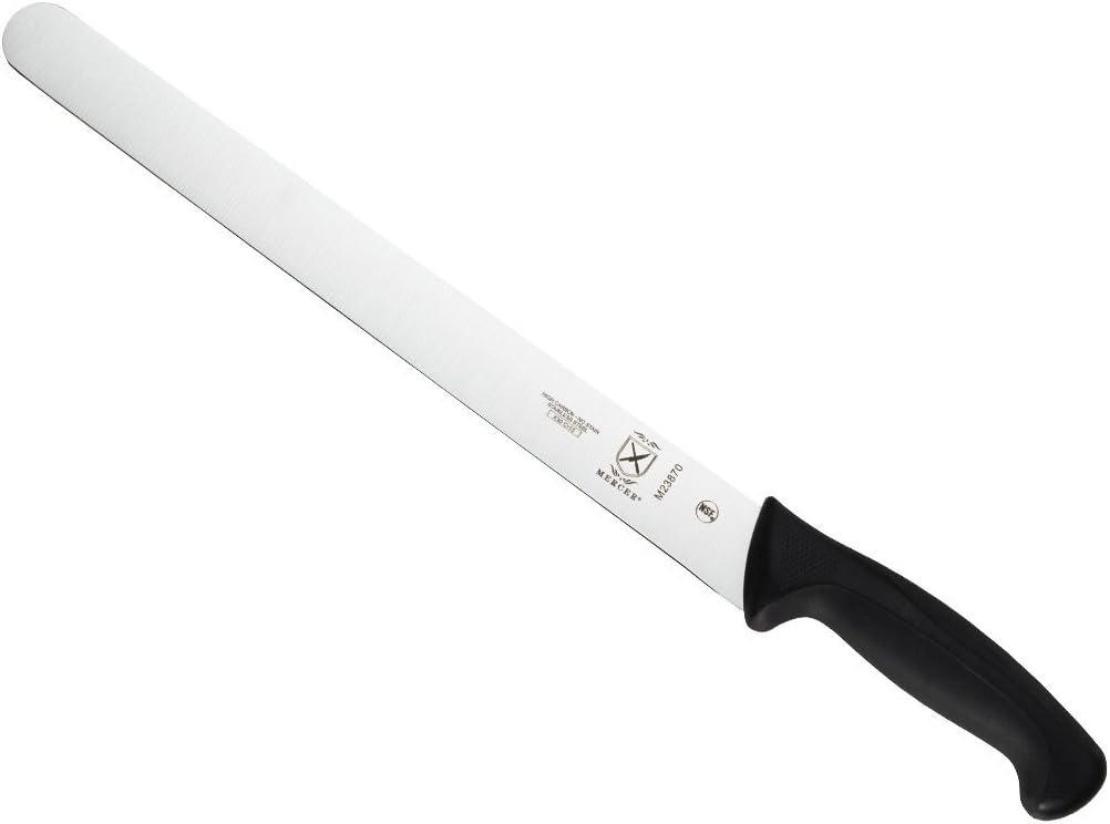 Mercer Culinary M23870 Millennia Black Handle, 12-Inch, Slicer