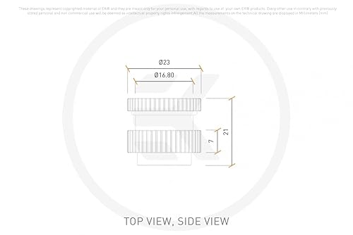 Miniatura 3 de EKWB EK-Quantum Torque Pass-Through G14, Negro