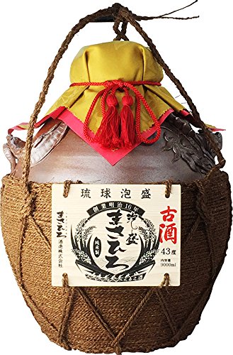 Amazon.co.jp: 泡盛 まさひろ 5升縄巻龍壺 43度 9000ml 【船便