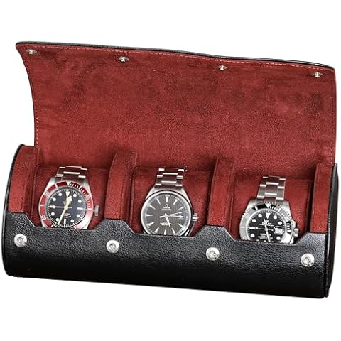 ROTHWELL Étui de Voyage pour 3 Montres Cover